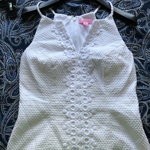Lilly Pulitzer Magnolia Halter Top Cotton Pique 4